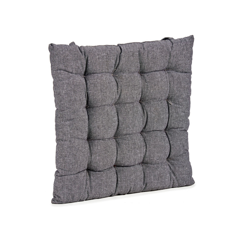 COJIN SILLA LISO GRIS OSCURO