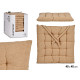 COUSSIN LISSE BEIGE