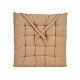 BEIGE PLAIN CUSHION 