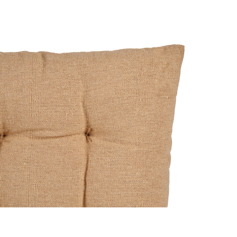 COUSSIN LISSE BEIGE