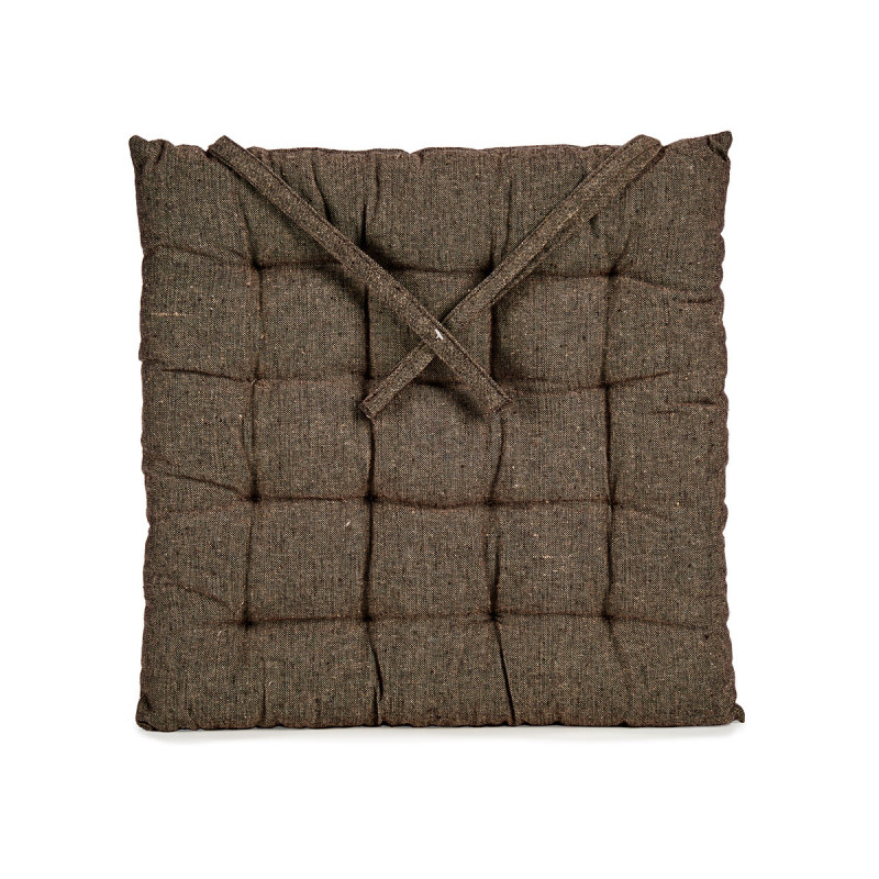 COUSSIN LISSE MARRON