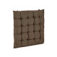 COUSSIN LISSE MARRON