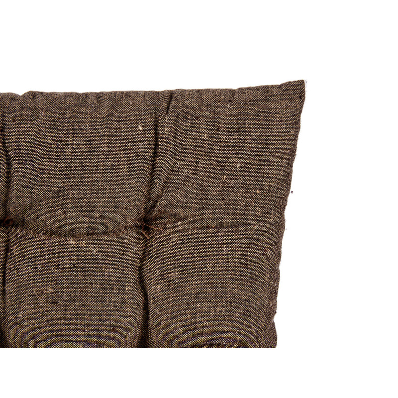 COUSSIN LISSE MARRON