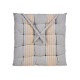 COJIN SILLA RAYAS GRIS