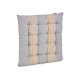 COJIN SILLA RAYAS GRIS