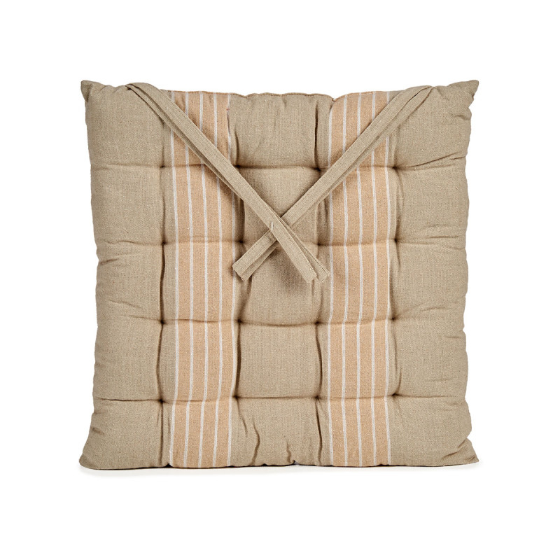 COUSSIN RAYURES CREME