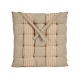 COJIN SILLA RAYAS CREMA
