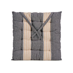 CUSCINO RIGHE GRIGIO SCURO