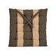 COJIN SILLA RAYAS MARRON