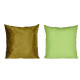 COUSSIN VELOURS VERT 60X60CM
