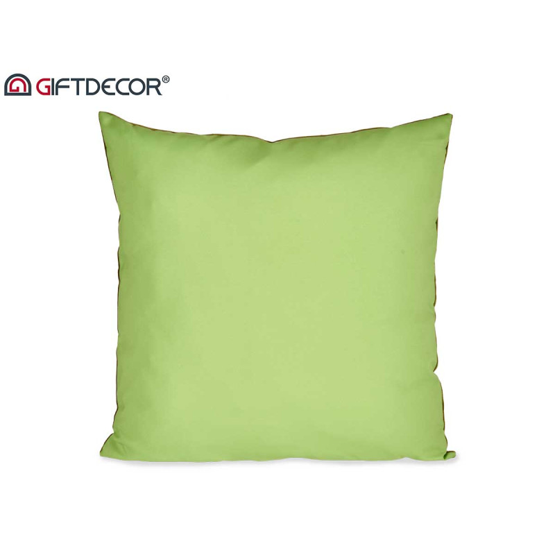 COUSSIN VELOURS VERT 60X60CM