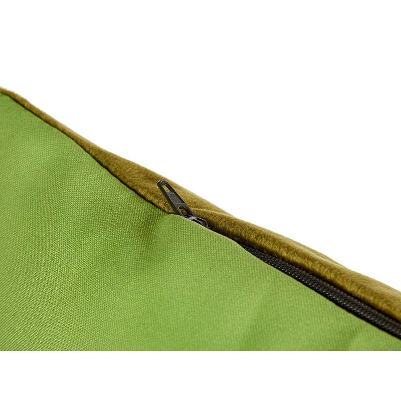 COUSSIN VELOURS VERT 60X60CM