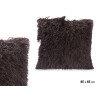 COUSSIN  GRIS FONCÉ 50X80CM