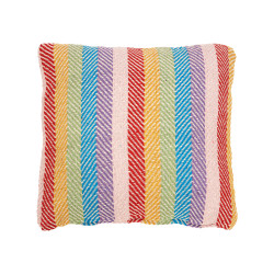 COUSSIN MULTICOLORE 45 X 45 CM
