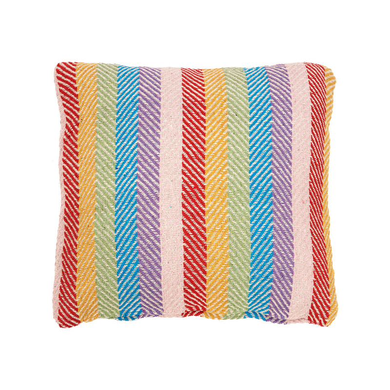 ALMOFADA MULTICOR 45 X 45 CM