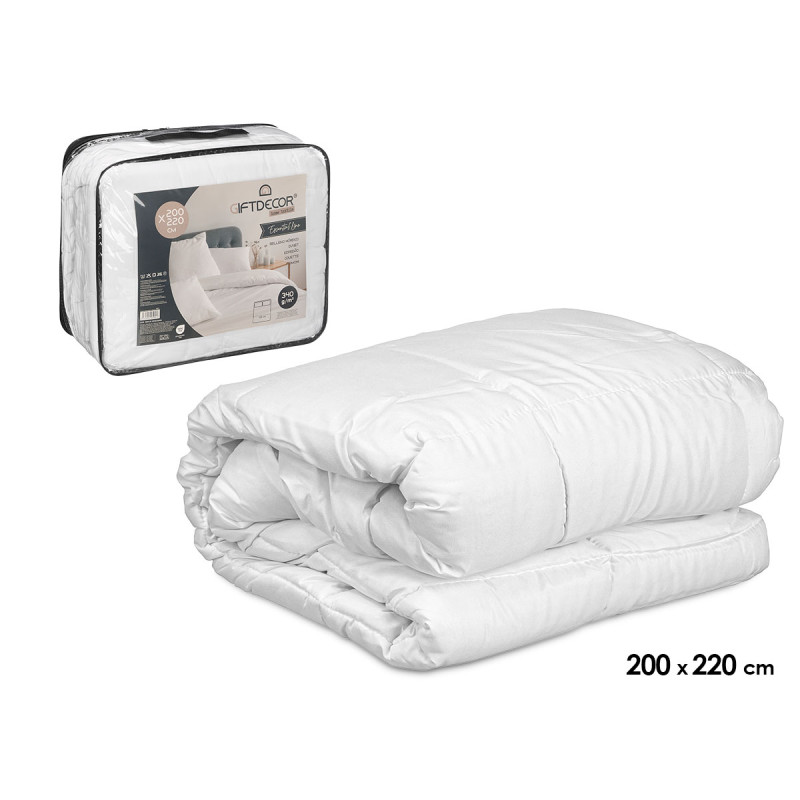 PIUMINO 200X220CM BIANCO 