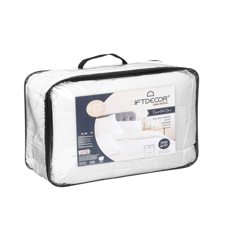 COUETTE A REMBOURRAGE BLANC 240X220CM