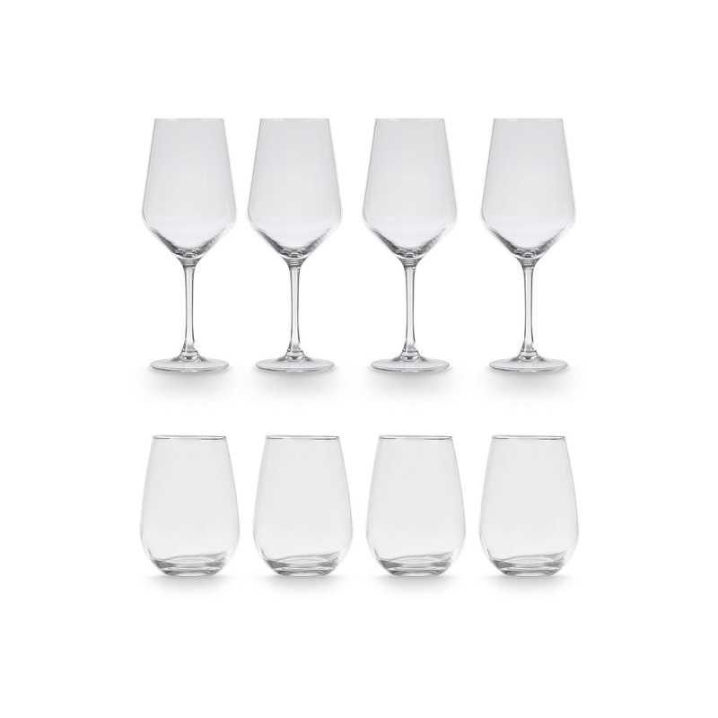 CONJ 8 PEÇAS COPO 480ML CÁLICE 620ML