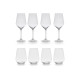 SET 8 PIEZAS VASO 480ML COPA 620ML