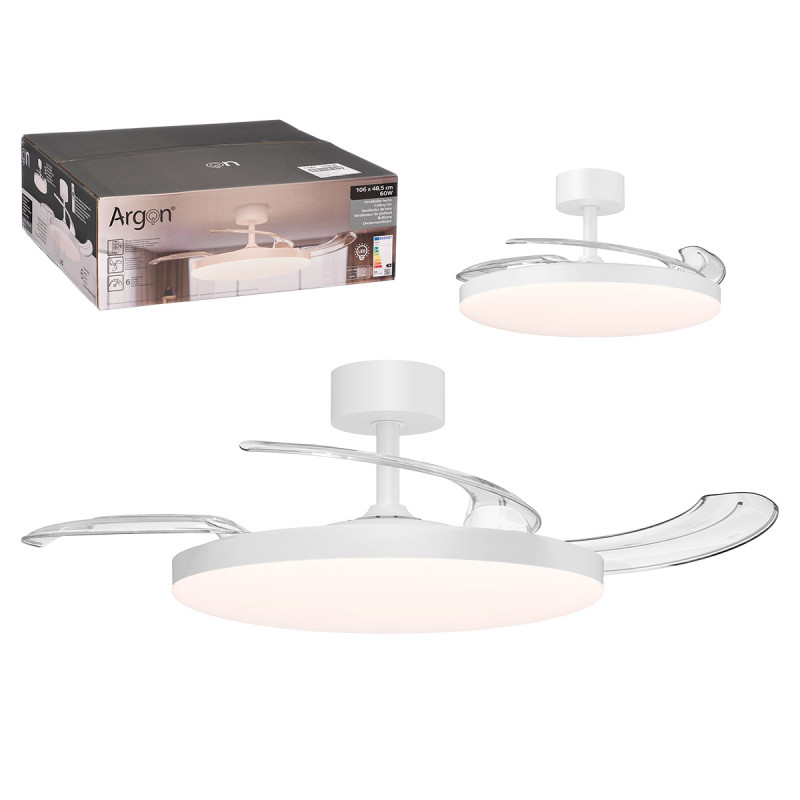 VENTILADOR TECHO 3 ASPAS PLEGABLES