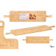 SERVING BOARD 2 HANDLES BAMBOO