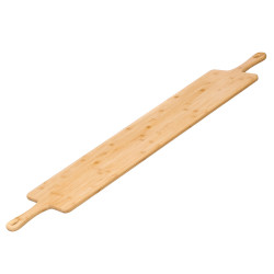 SERVING BOARD 2 HANDLES BAMBOO