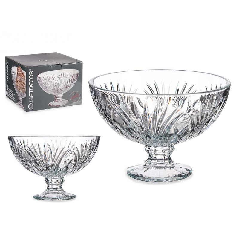 CENTRO MESA 22,3CM COM PE FOLHAS 