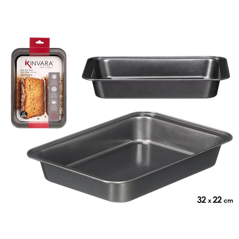 MOULE RECTANGULAIRE ACIER 32X22CM