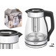 BOLLITORE ACCIAIO BOROSILICATO LED 1,5 L FILTRO