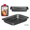RECTANGULAR STEEL ROASTER PAN
