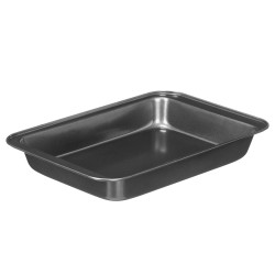 RECTANGULAR STEEL ROASTER PAN