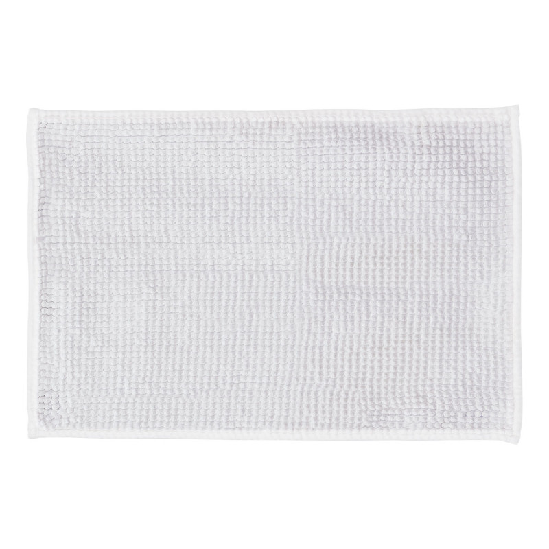 WHITE BATH MAT 40X60CM