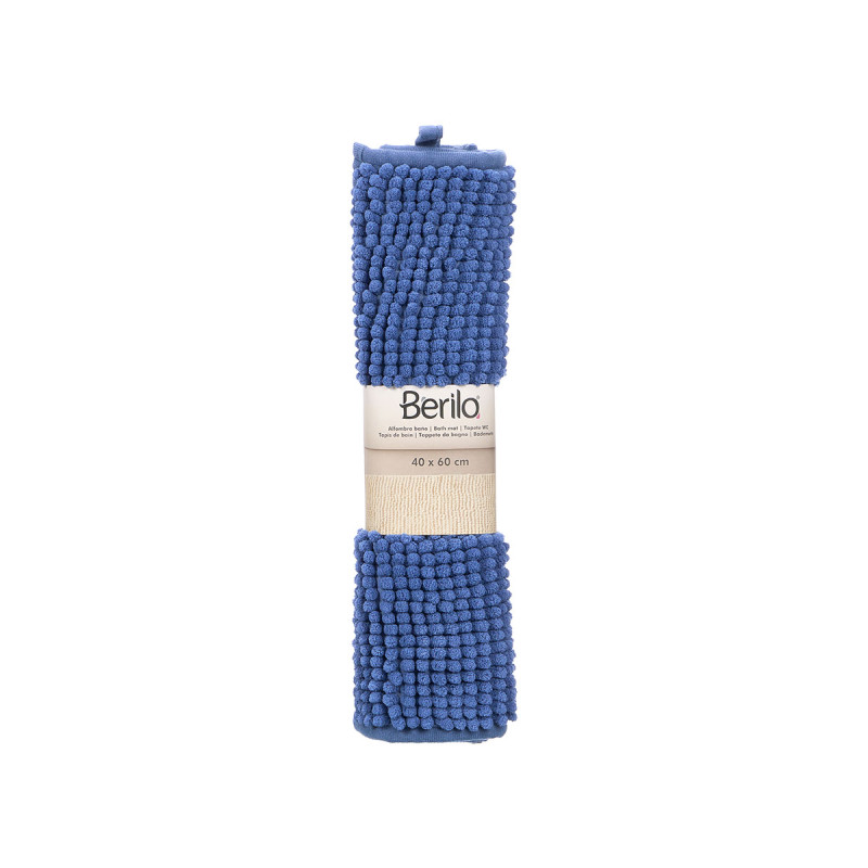 TAPETE BANHO AZUL MARINHO 40X60CM