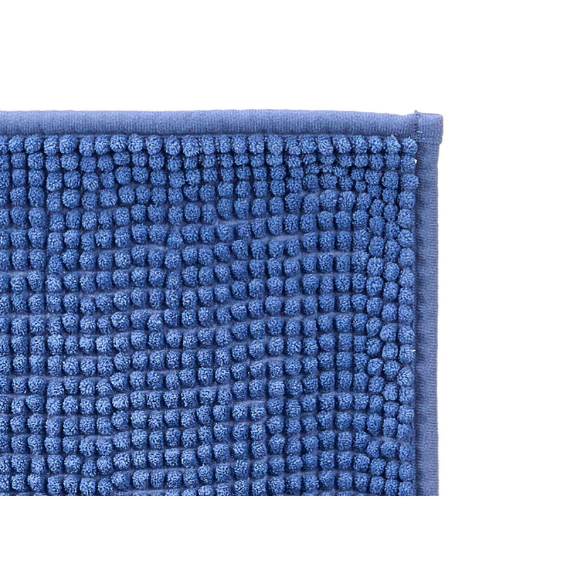 TAPIS BAIN BLEU MARINE 40X60CM