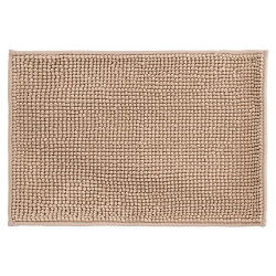 ALFOMBRA BAÑO MARRON 40X60CM