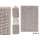 GREY BATH MAT 40X60CM