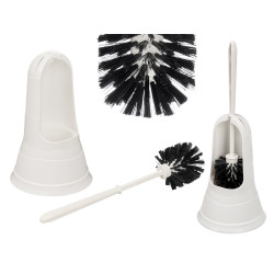 ESCOBILLERO PLASTICO REDONDO BLANCO