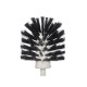 BROSSE WC PLASTIQUE ROND BLANC