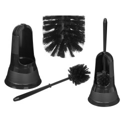 ESCOBILLERO PLASTICO REDONDO NEGRO