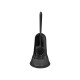 BROSSE WC PLASTIQUE RONDE NOIRE