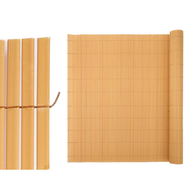 ROLLO CAÑIZO VALLA BAMBU PVC