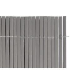 REED ROLL GREY PVC FENCE 