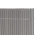 ROULEAU DE ROSEAU POUR CLÔTURE GRIS PVC