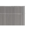 ROULEAU DE ROSEAU POUR CLÔTURE GRIS PVC