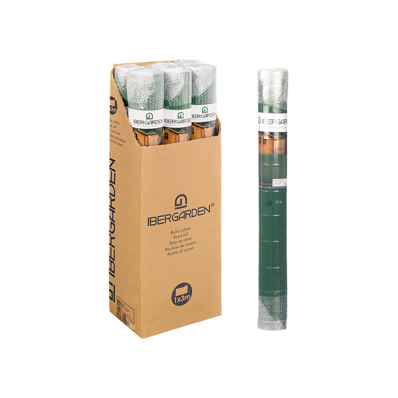 ROTOLO CANNICCIO RECINZIONE VERDE PVC