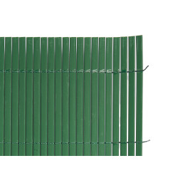 ROULEAU DE ROSEAU POUR CLÔTURE VERT PVC