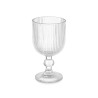 WINE GLASS 260MLTRANSPARENT STRIPES