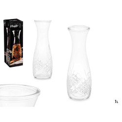 CARAFFA INTAGLIATA A ROMBI SENZA MANICO 1000ML