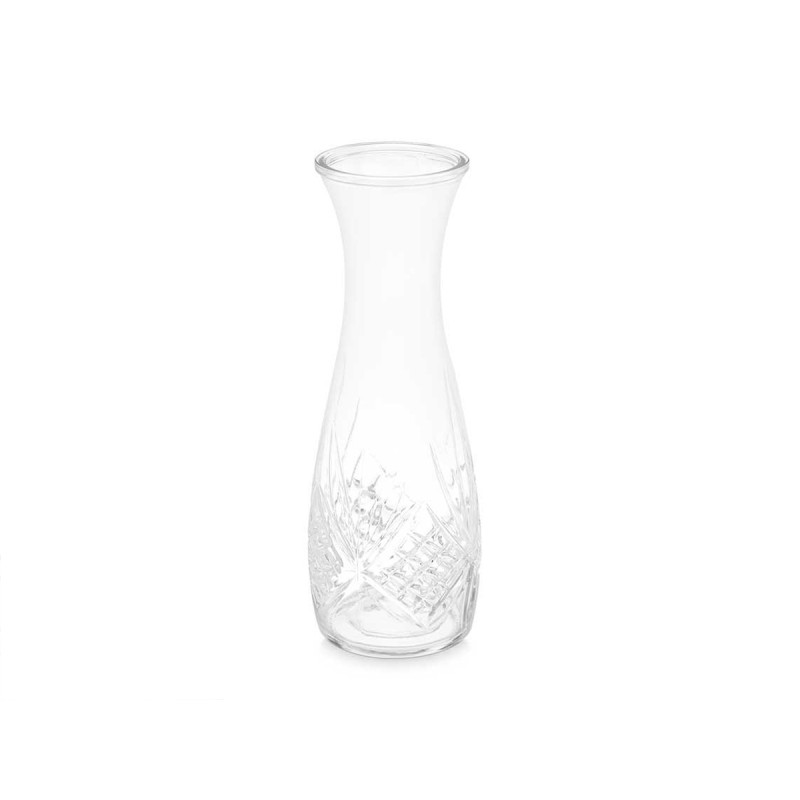 CARAFE SCULPTÉE LOSANGES SANS POIGNÉE 1000ML