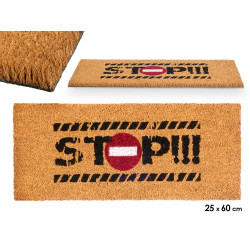 TAPETE DE ENTRADA 25X60 STOP
